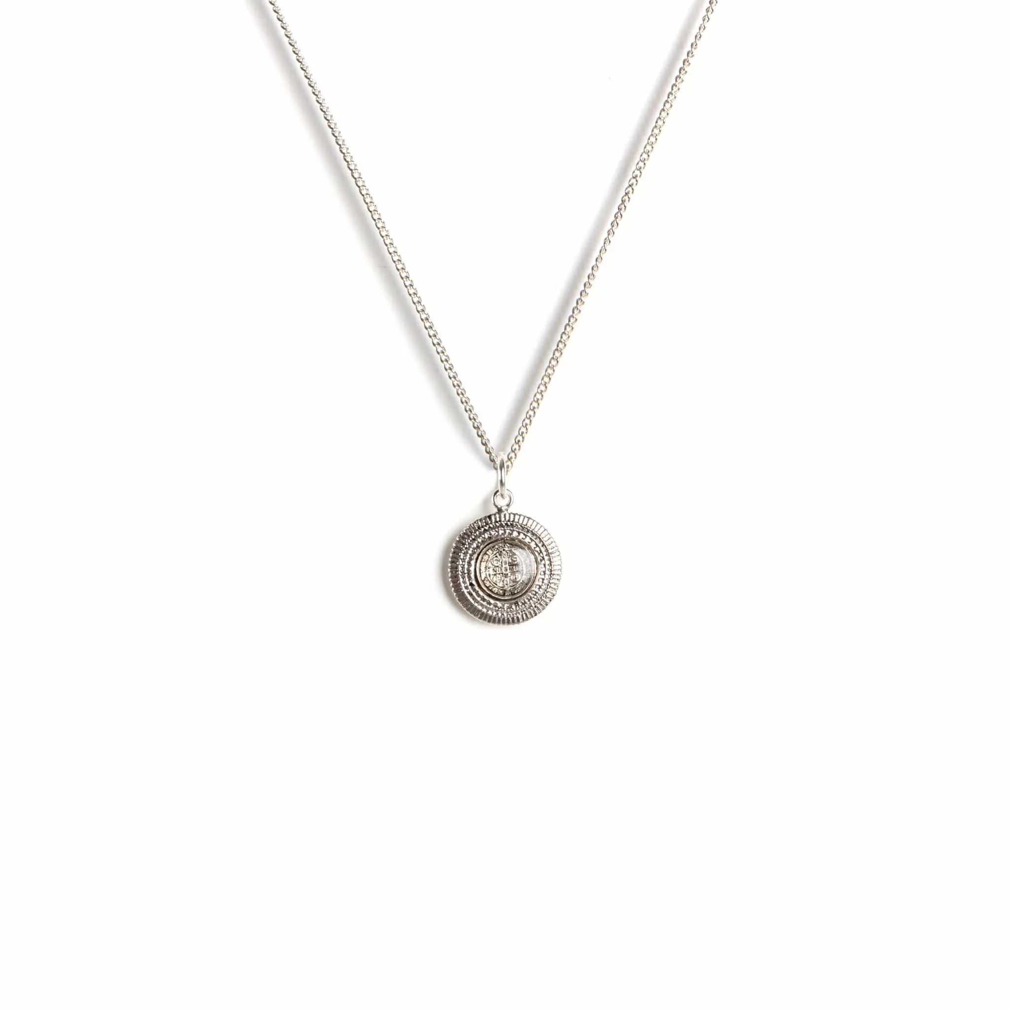 Moneda San Benito Charm Necklace