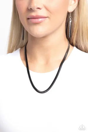 Necklaces Spray Paint Sass - Black N131