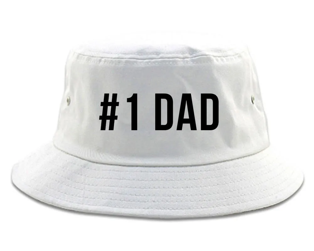 Number 1 One Dad Bucket Hat