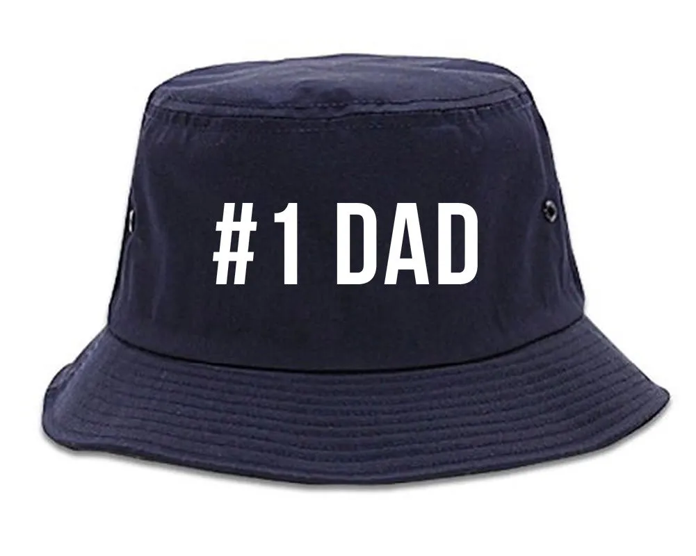 Number 1 One Dad Bucket Hat