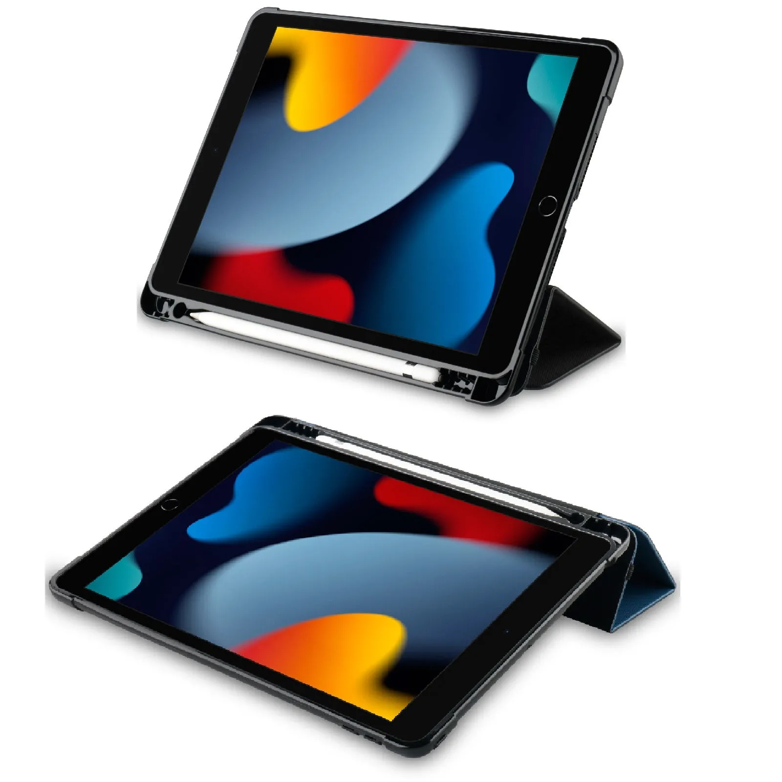 Otterbox React Folio Case for iPad 10.2 inch (7th/8th/9th Gen) - Black/Blue/Red