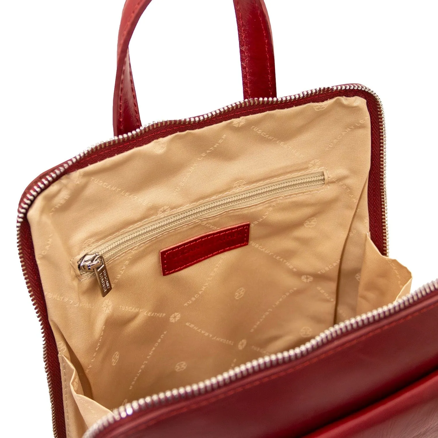 Paris - Small Convertible Leather Backpack For Women | TL142410