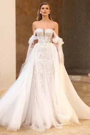 Passionate Love Graceful A-line Wedding Dress