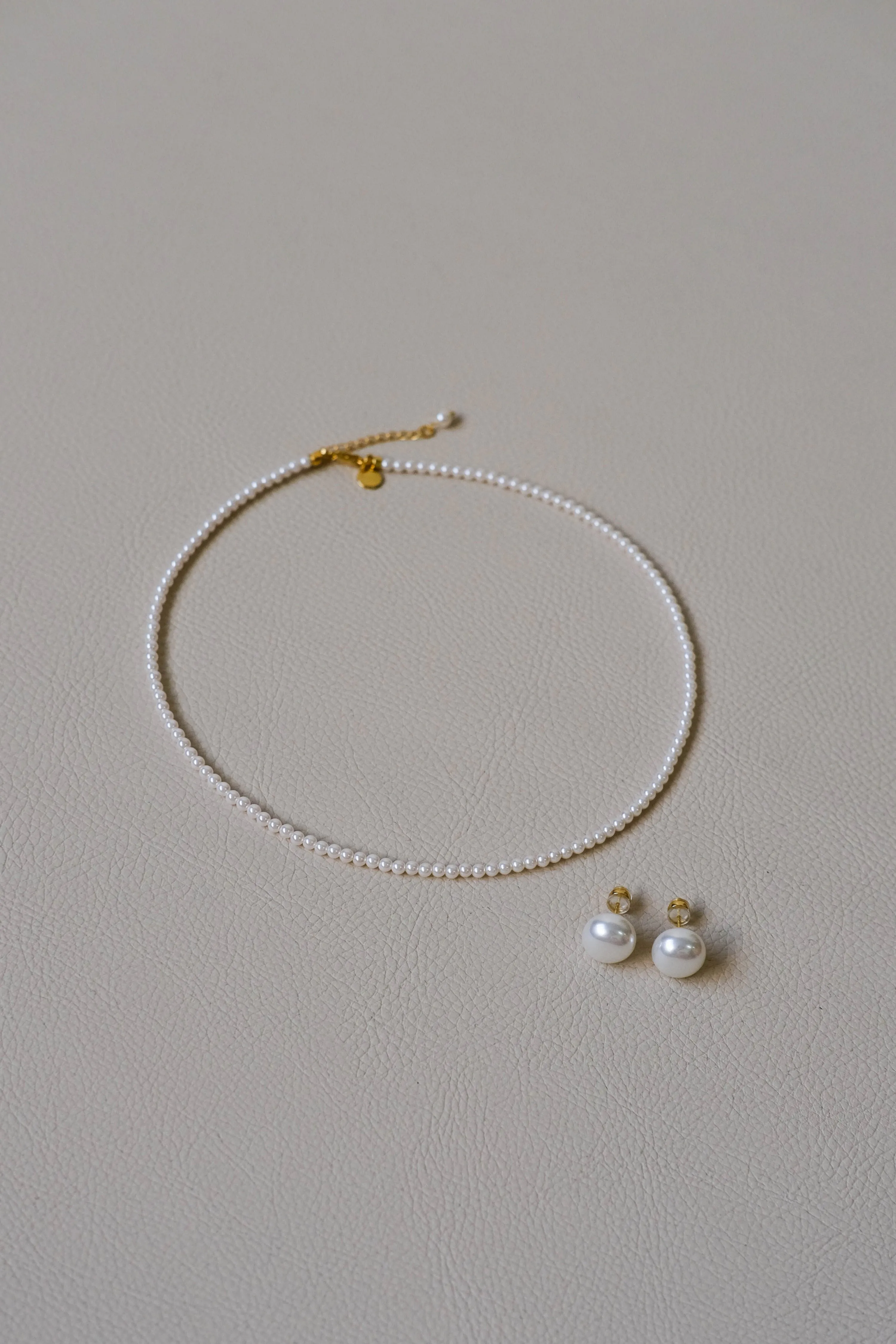 Pearl Stud Earrings 925 Sterling Silver Needle