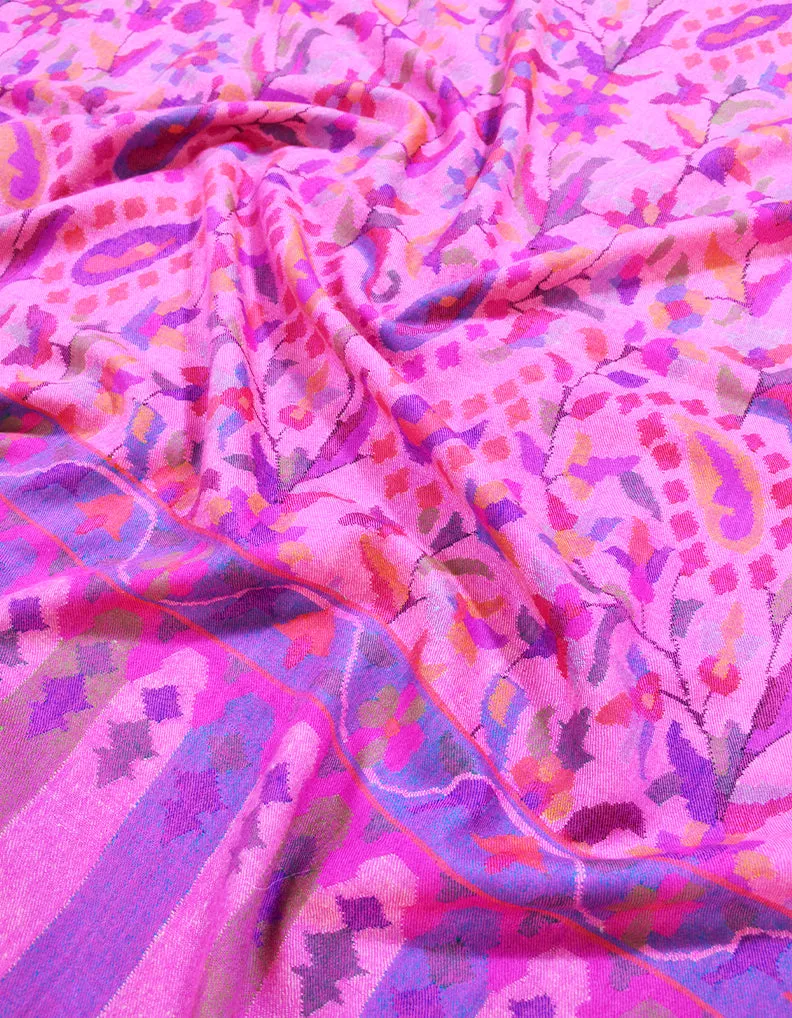 pink kanni jamma pashmina shawl 8360