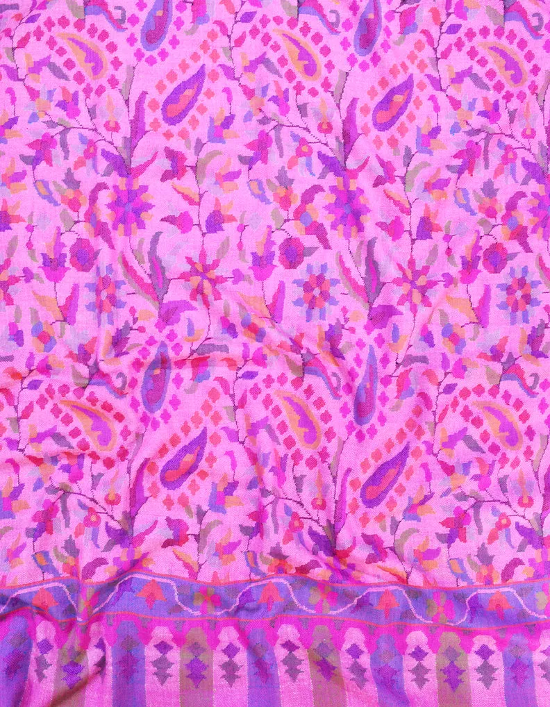 pink kanni jamma pashmina shawl 8360