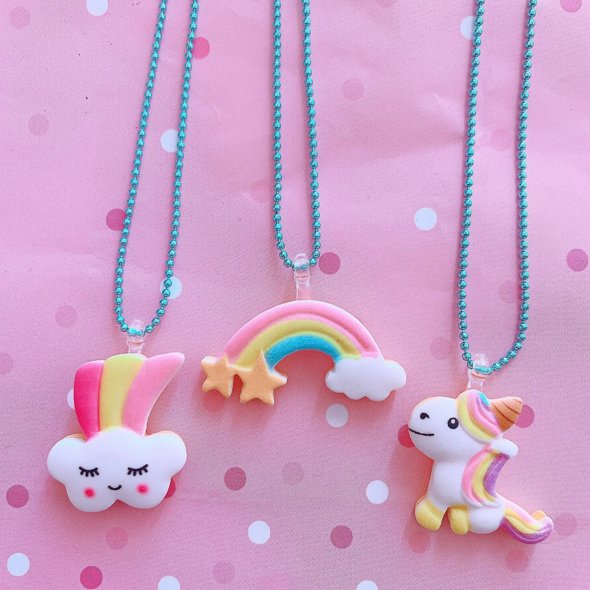 Pop Cutie Over The Rainbow Kids Necklaces