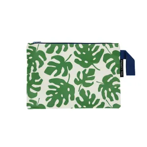 Project Ten Zip Pouch - Monstera