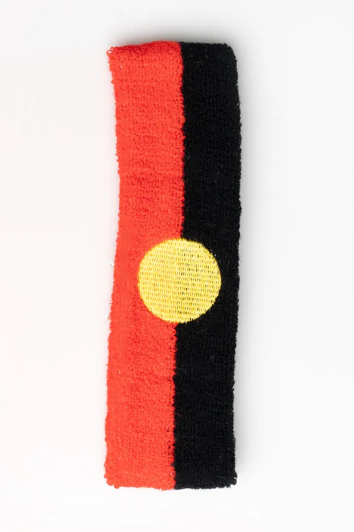 "Raise The Flag" Cotton Headband & Wristband Set