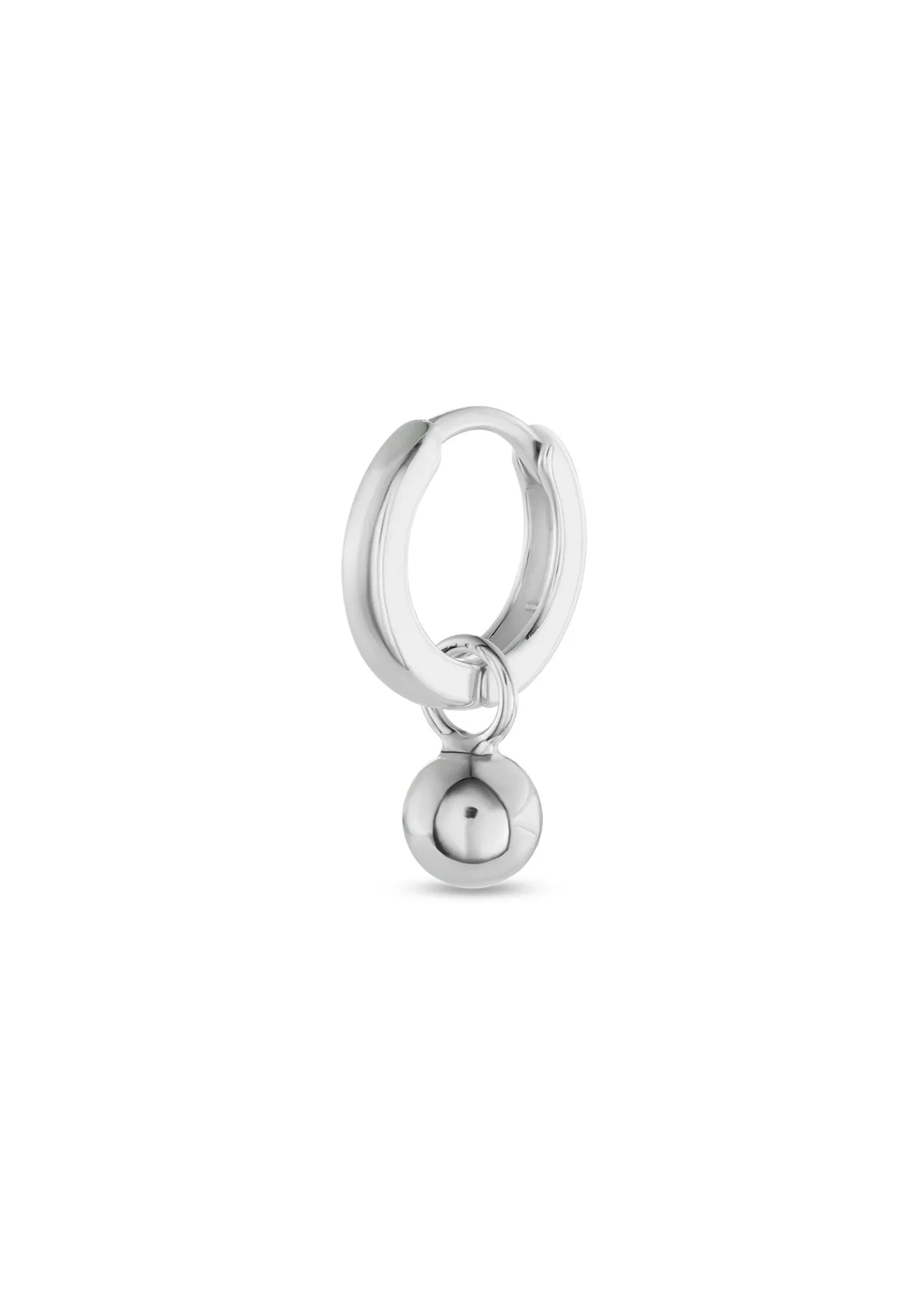 Rio Bubble Hoops Silver