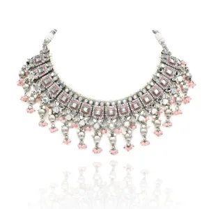 Saima Mirror Set - Pink