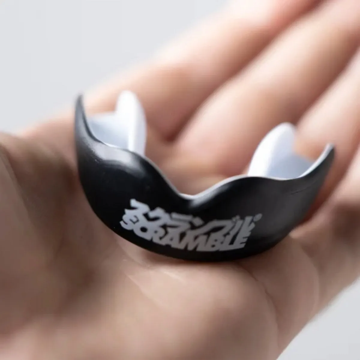 Scramble Mouth Gum Shield Guard Black