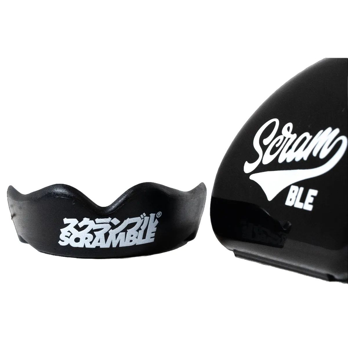 Scramble Mouth Gum Shield Guard Black