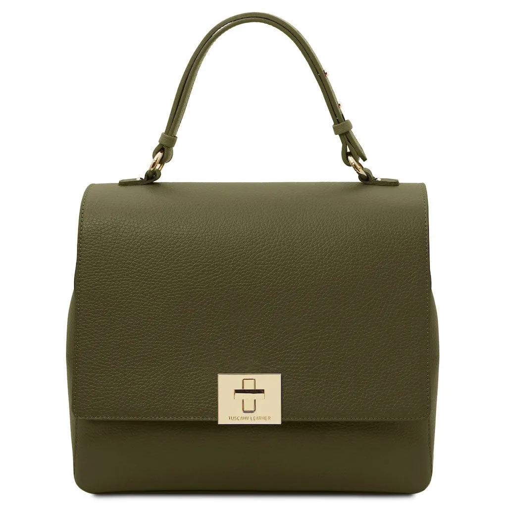 Silene - Leather 3-in-1 convertible backpack / shoulder bag / handbag | TL142152