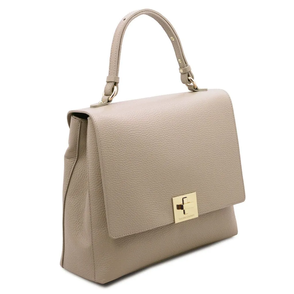 Silene - Leather 3-in-1 convertible backpack / shoulder bag / handbag | TL142152