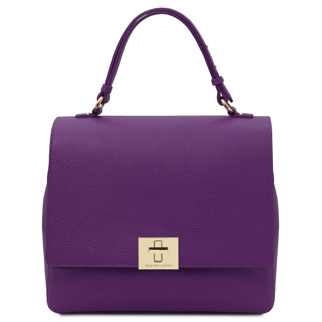 Silene - Leather 3-in-1 convertible backpack / shoulder bag / handbag | TL142152