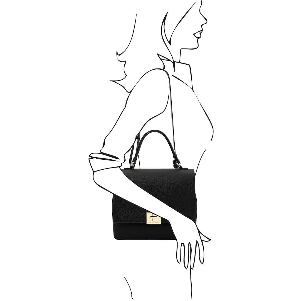 Silene - Leather 3-in-1 convertible backpack / shoulder bag / handbag | TL142152