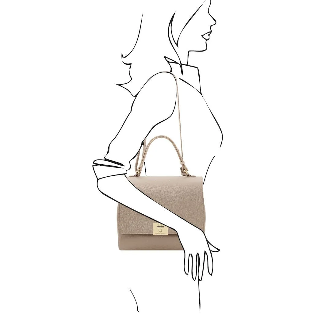 Silene - Leather 3-in-1 convertible backpack / shoulder bag / handbag | TL142152