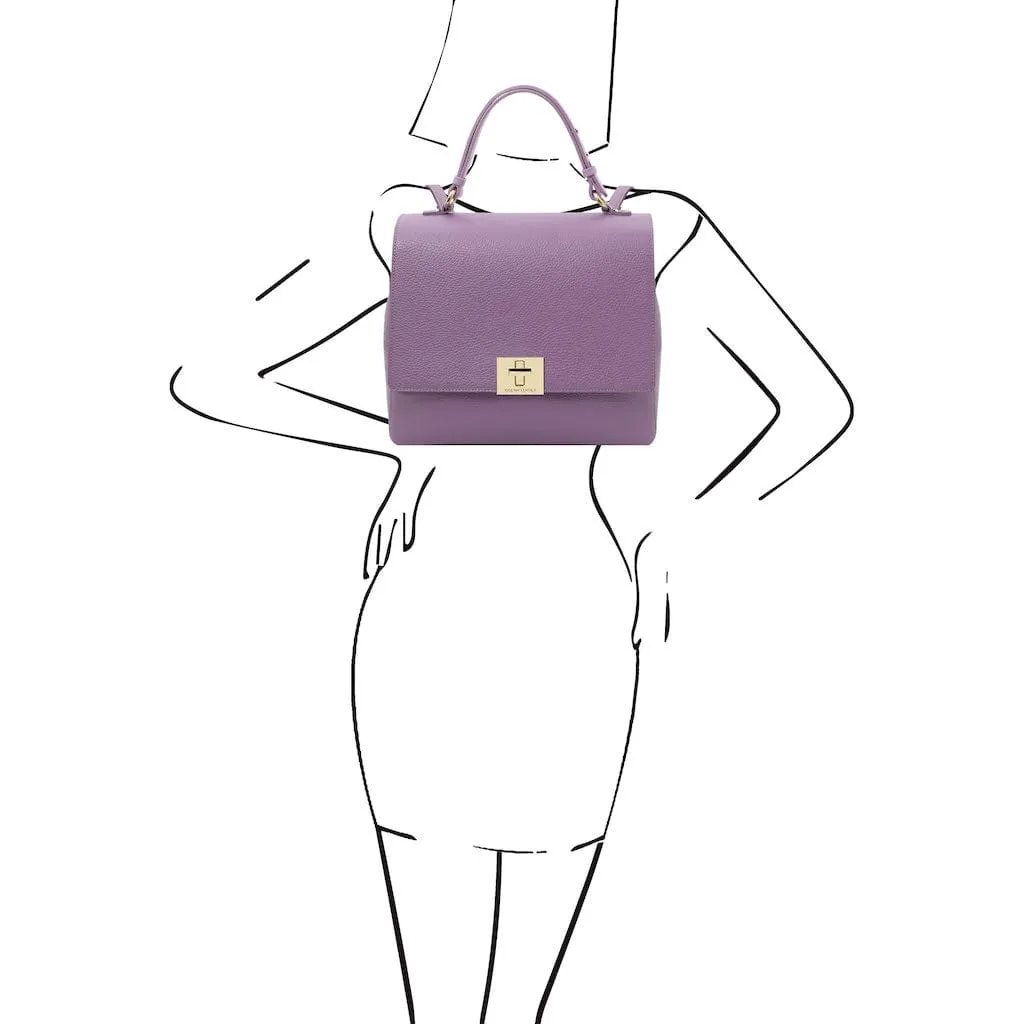 Silene - Leather 3-in-1 convertible backpack / shoulder bag / handbag | TL142152