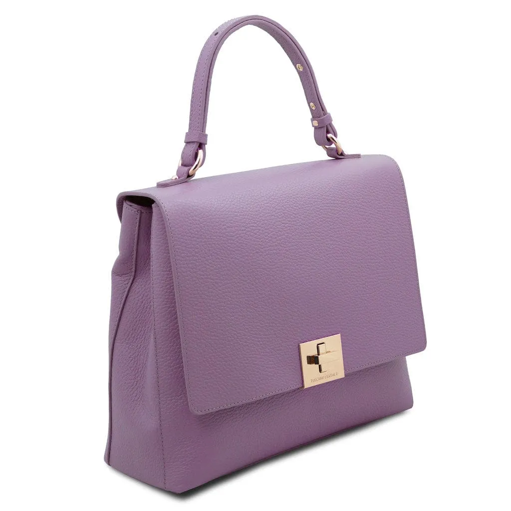 Silene - Leather 3-in-1 convertible backpack / shoulder bag / handbag | TL142152