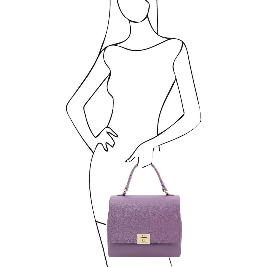 Silene - Leather 3-in-1 convertible backpack / shoulder bag / handbag | TL142152