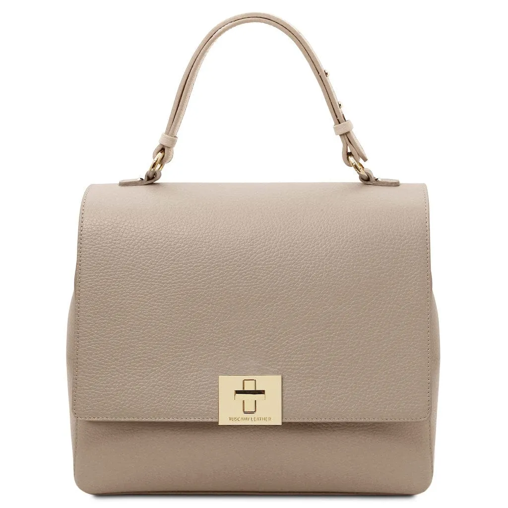 Silene - Leather 3-in-1 convertible backpack / shoulder bag / handbag | TL142152