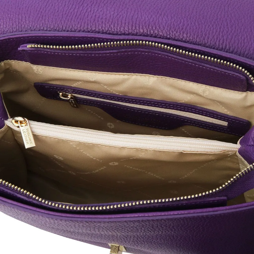 Silene - Leather 3-in-1 convertible backpack / shoulder bag / handbag | TL142152
