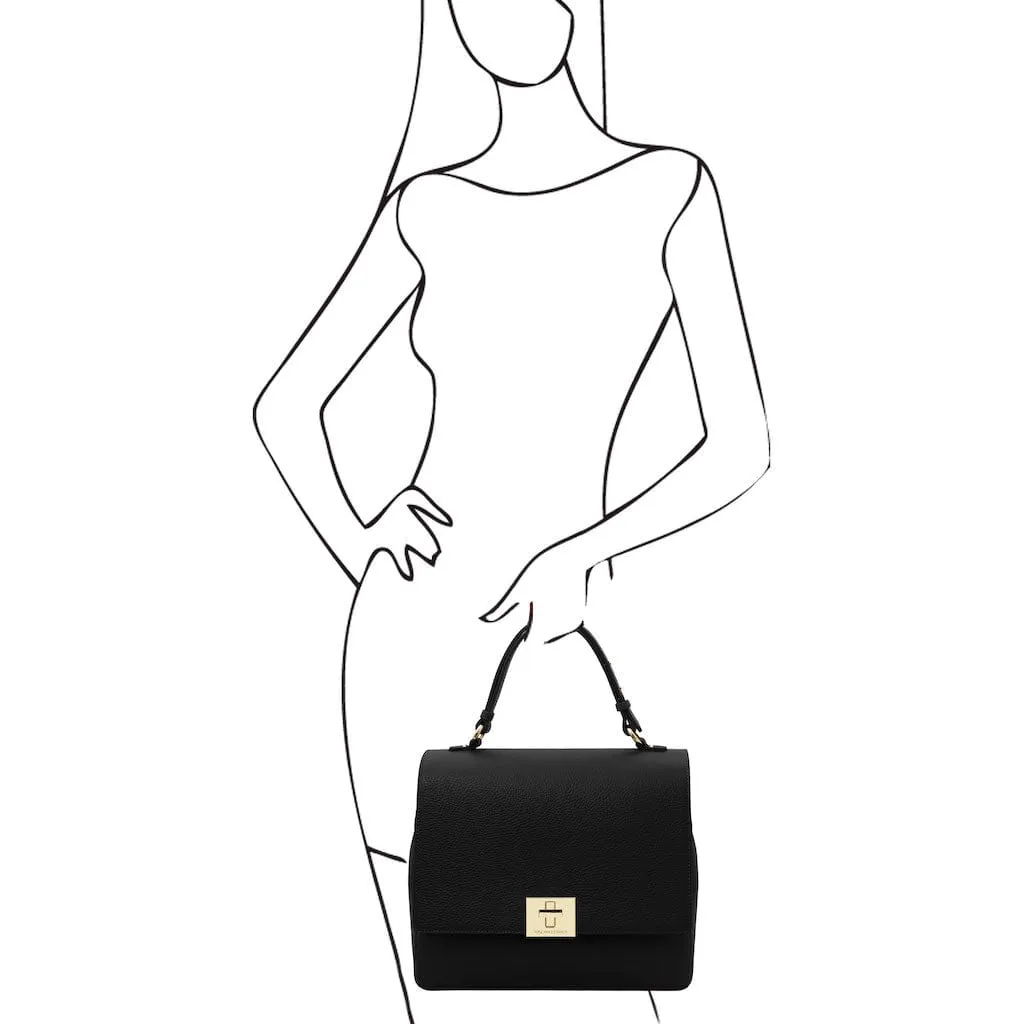 Silene - Leather 3-in-1 convertible backpack / shoulder bag / handbag | TL142152