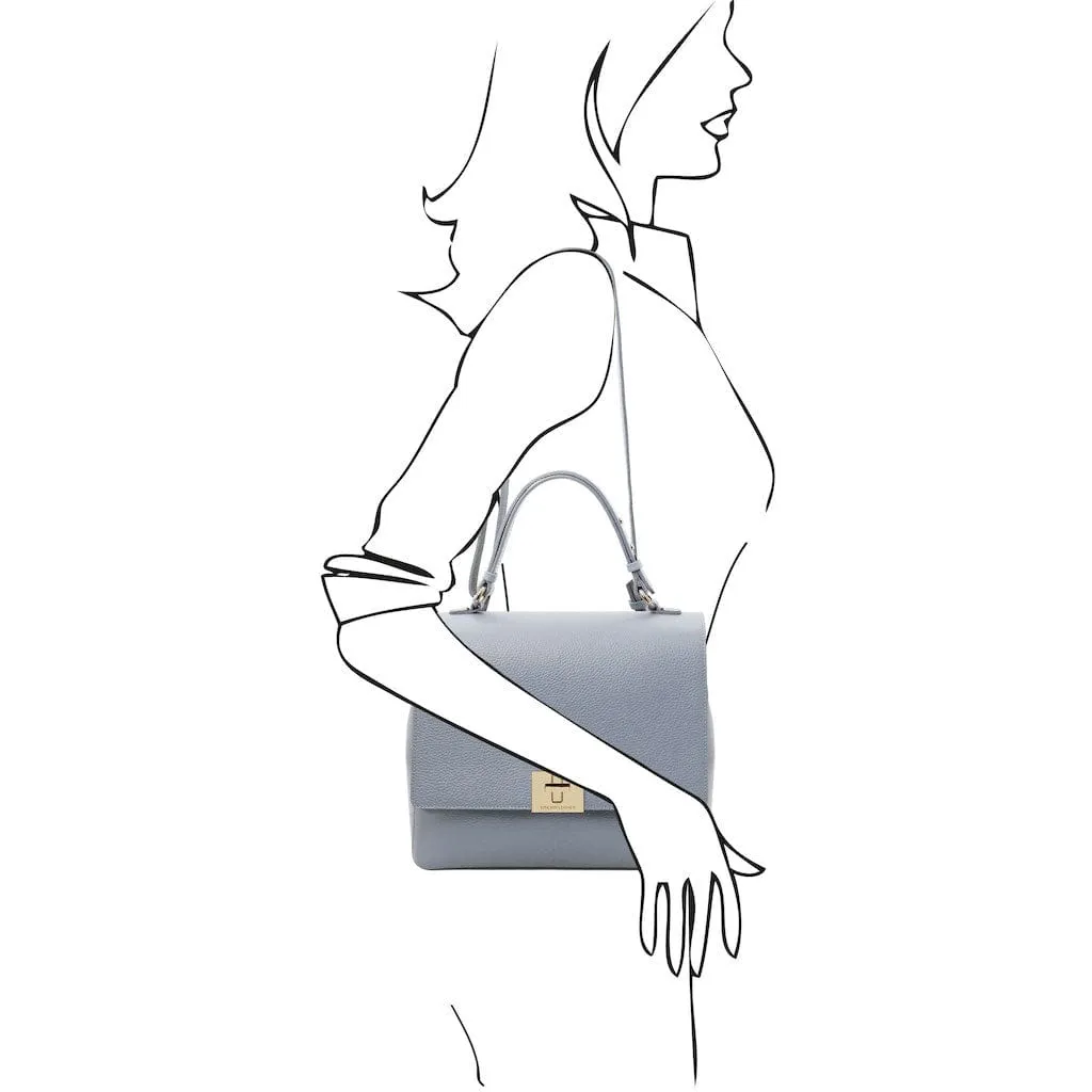 Silene - Leather 3-in-1 convertible backpack / shoulder bag / handbag | TL142152