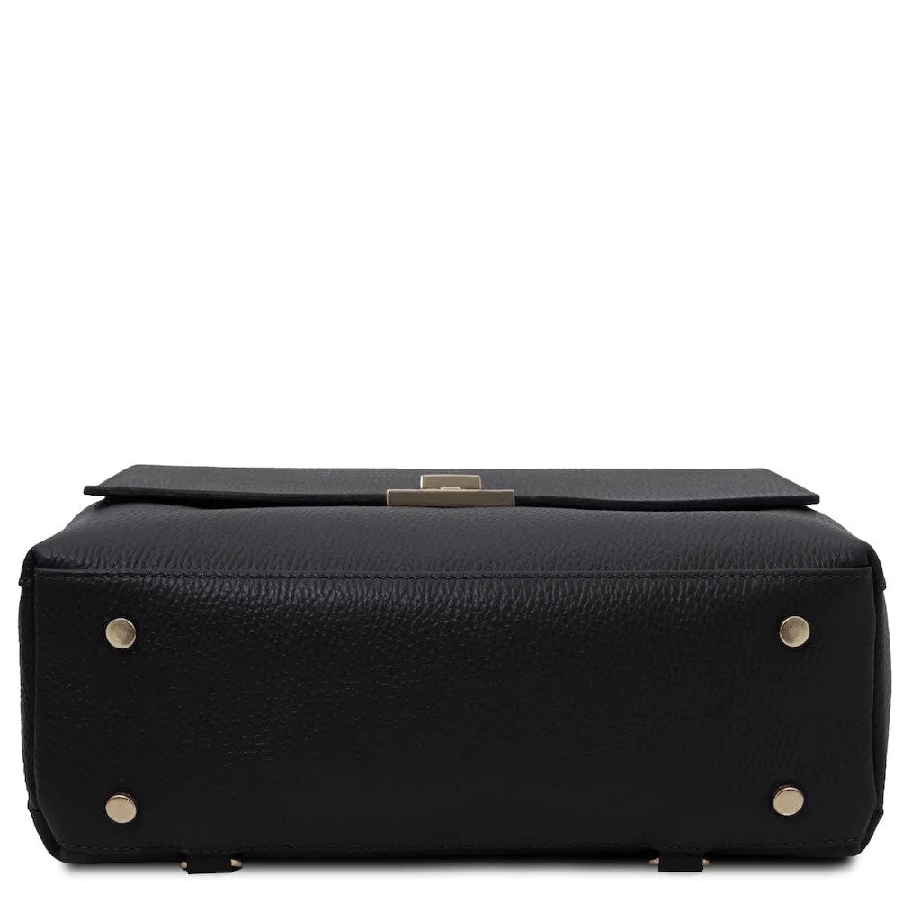 Silene - Leather 3-in-1 convertible backpack / shoulder bag / handbag | TL142152