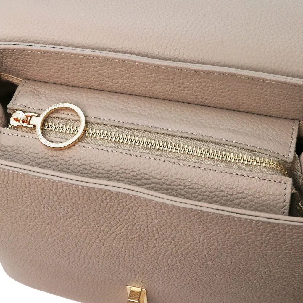Silene - Leather 3-in-1 convertible backpack / shoulder bag / handbag | TL142152