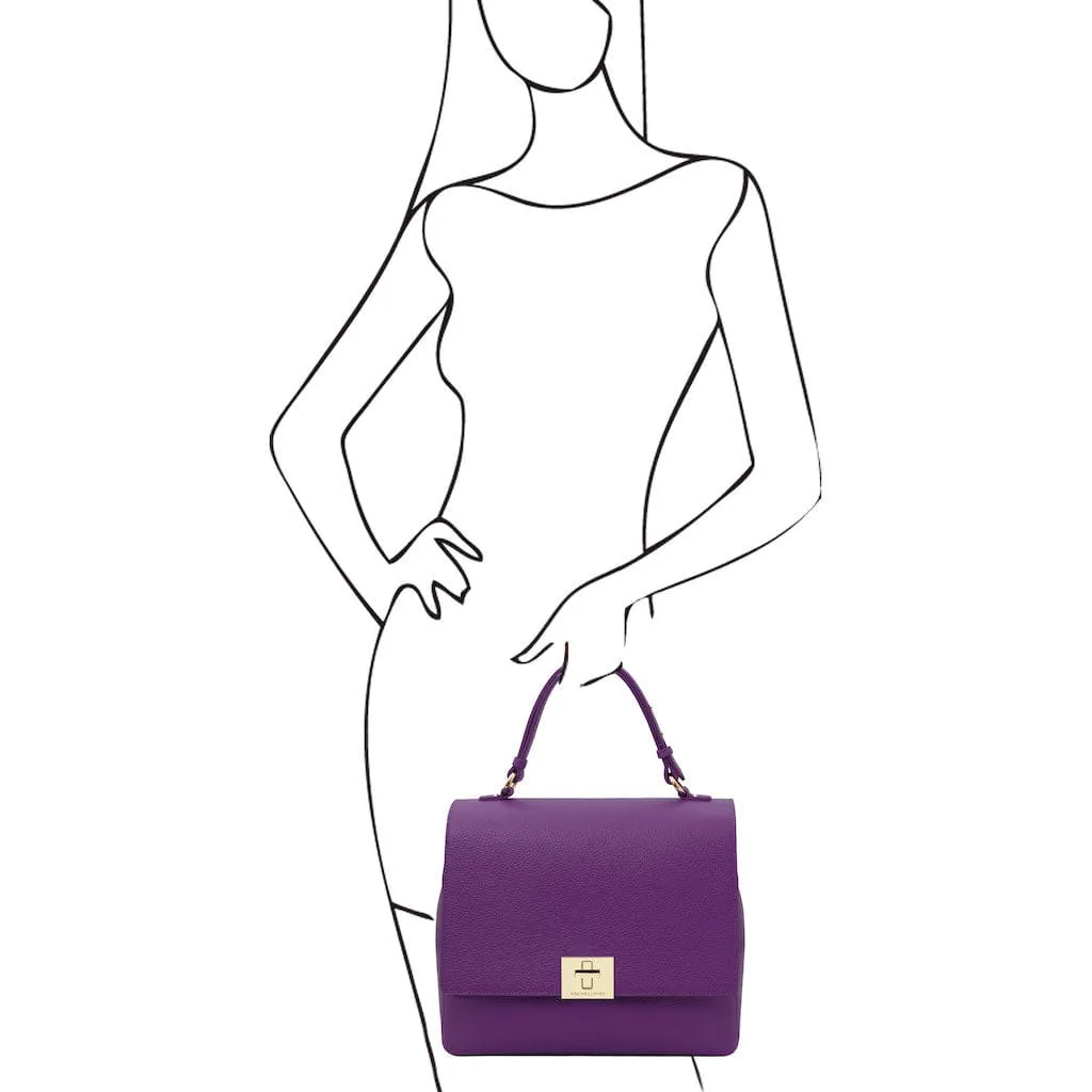 Silene - Leather 3-in-1 convertible backpack / shoulder bag / handbag | TL142152
