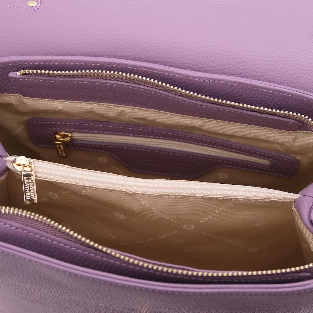 Silene - Leather 3-in-1 convertible backpack / shoulder bag / handbag | TL142152