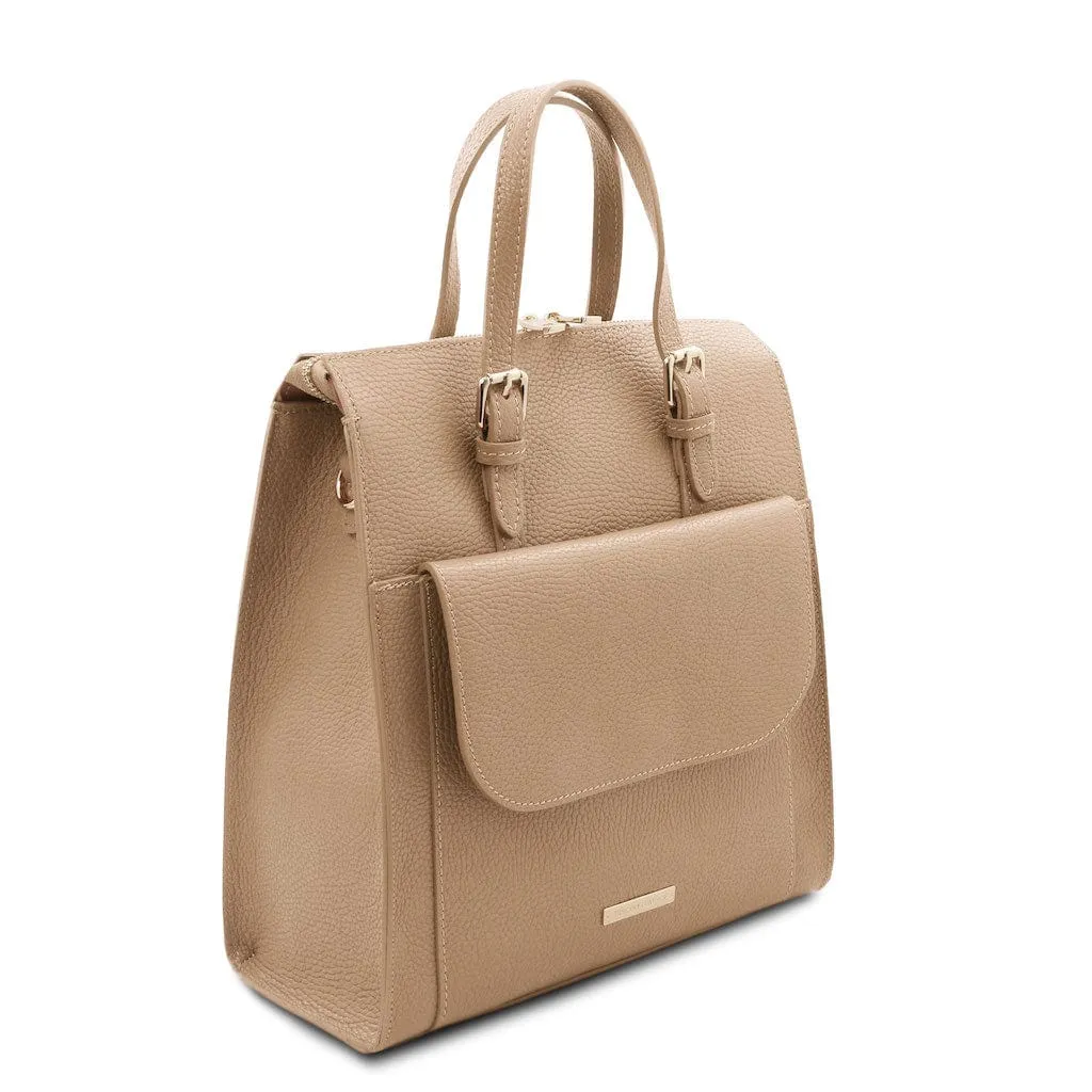 TL Bag - Italian Leather Convertible Backpack | TL142211