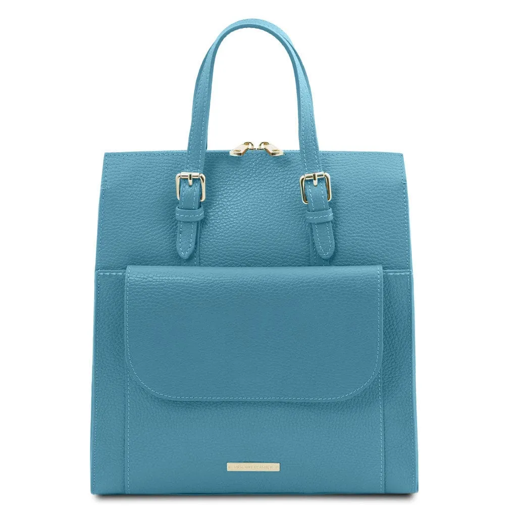 TL Bag - Italian Leather Convertible Backpack | TL142211