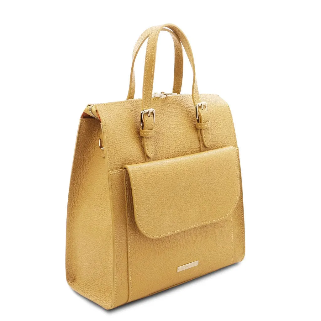 TL Bag - Italian Leather Convertible Backpack | TL142211