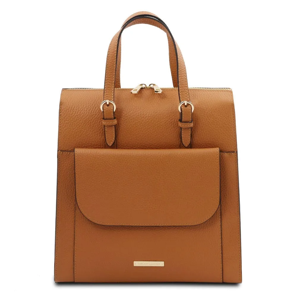 TL Bag - Italian Leather Convertible Backpack | TL142211