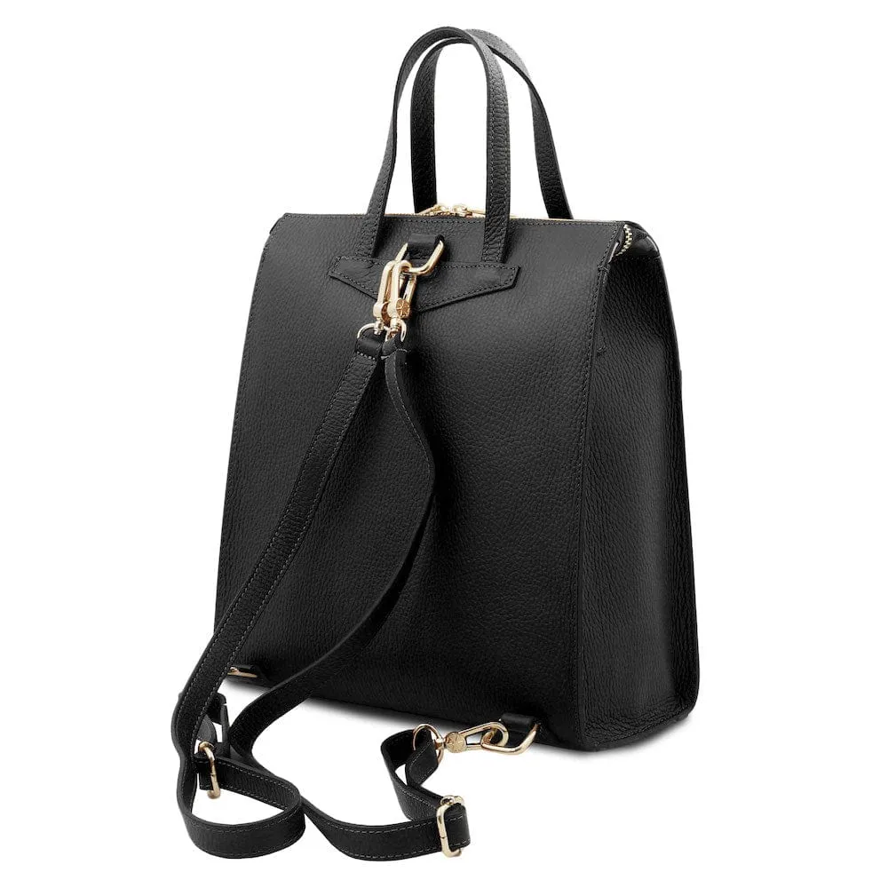 TL Bag - Italian Leather Convertible Backpack | TL142211
