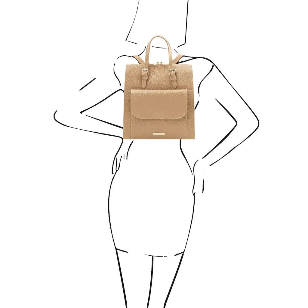 TL Bag - Italian Leather Convertible Backpack | TL142211