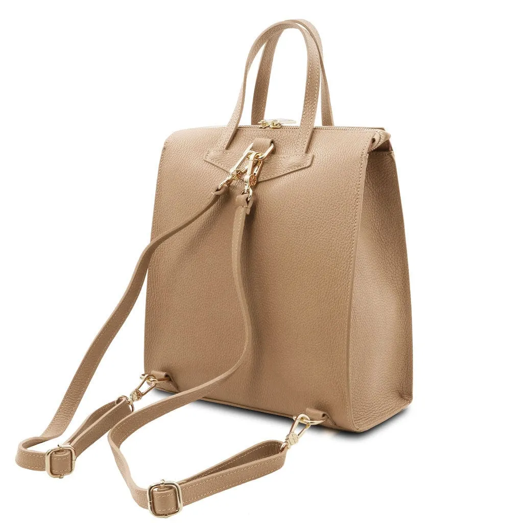 TL Bag - Italian Leather Convertible Backpack | TL142211