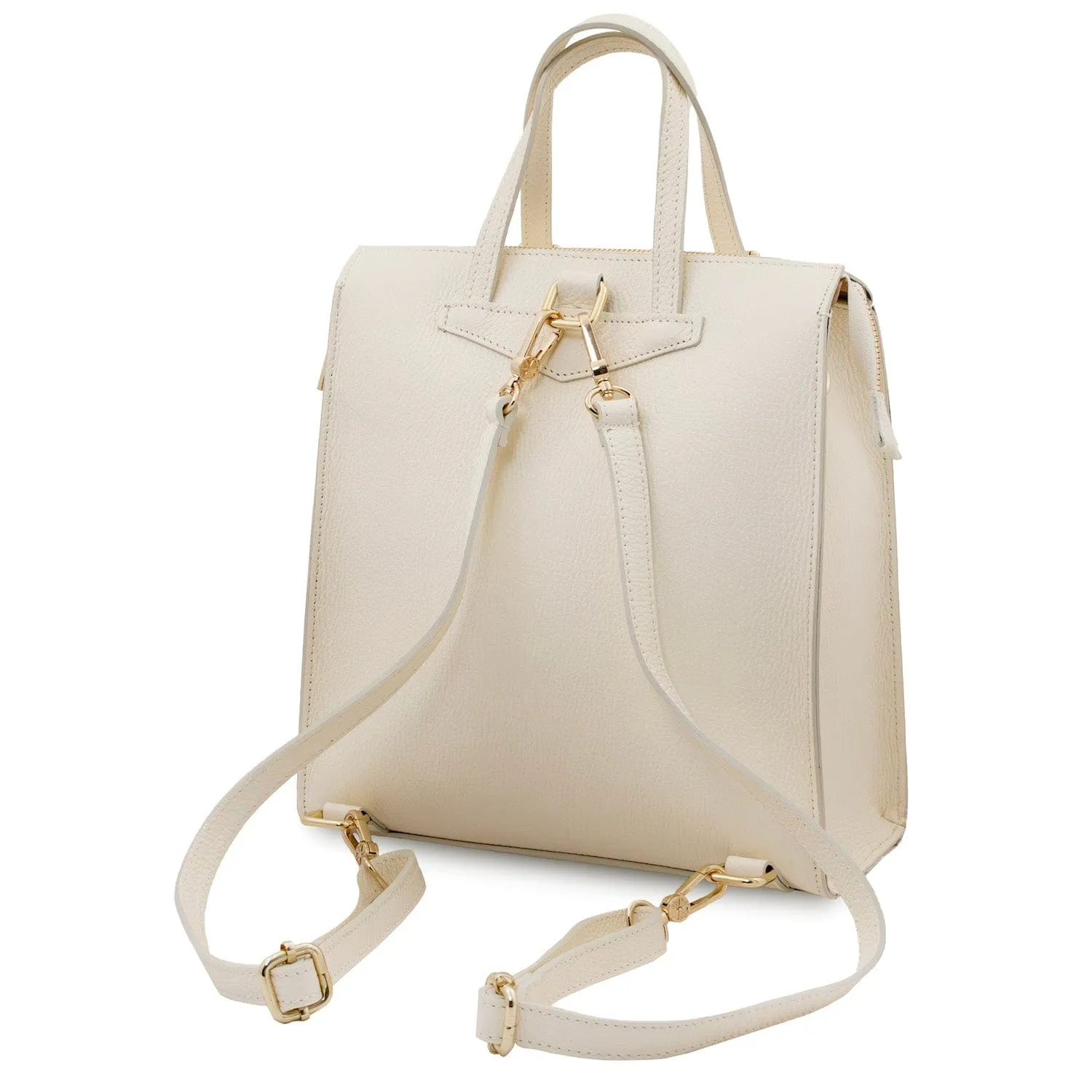 TL Bag - Italian Leather Convertible Backpack | TL142211