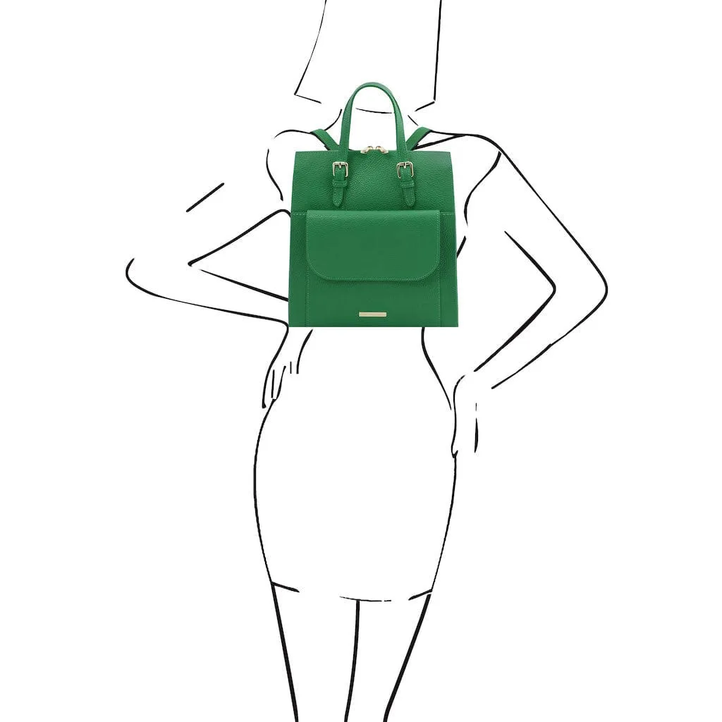 TL Bag - Italian Leather Convertible Backpack | TL142211