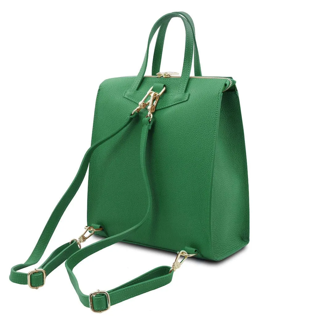 TL Bag - Italian Leather Convertible Backpack | TL142211