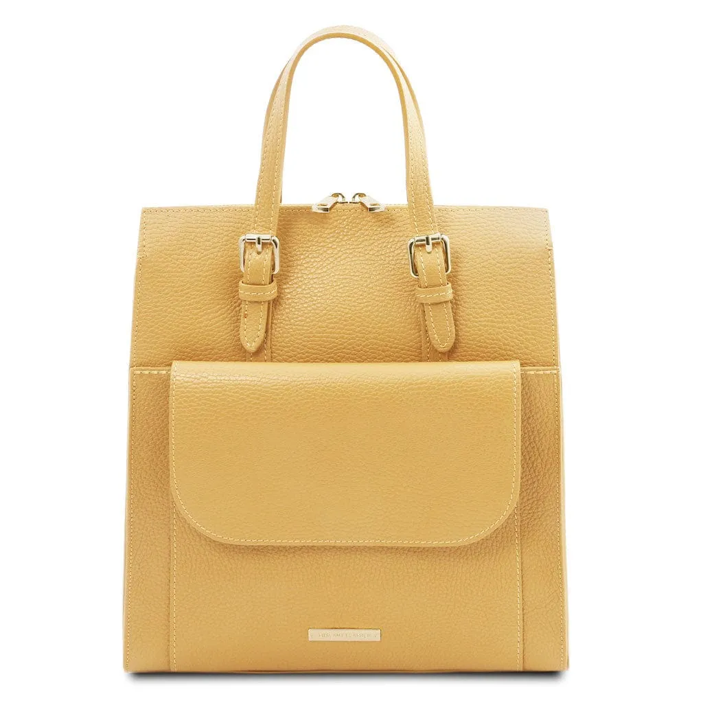 TL Bag - Italian Leather Convertible Backpack | TL142211