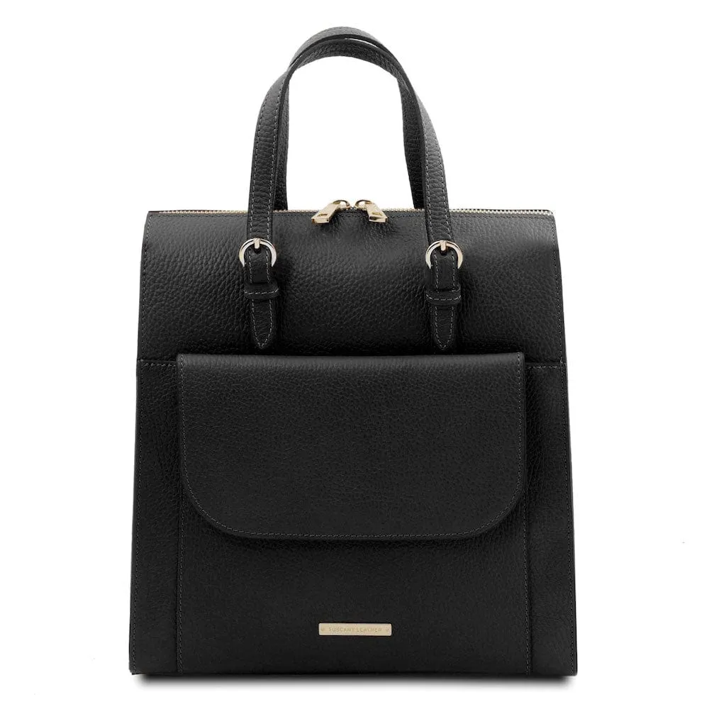 TL Bag - Italian Leather Convertible Backpack | TL142211