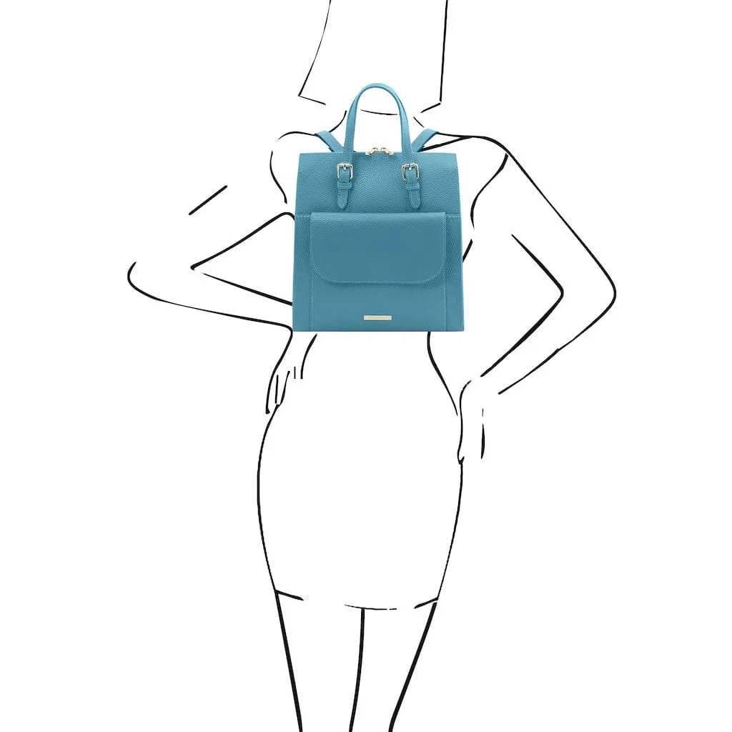 TL Bag - Italian Leather Convertible Backpack | TL142211