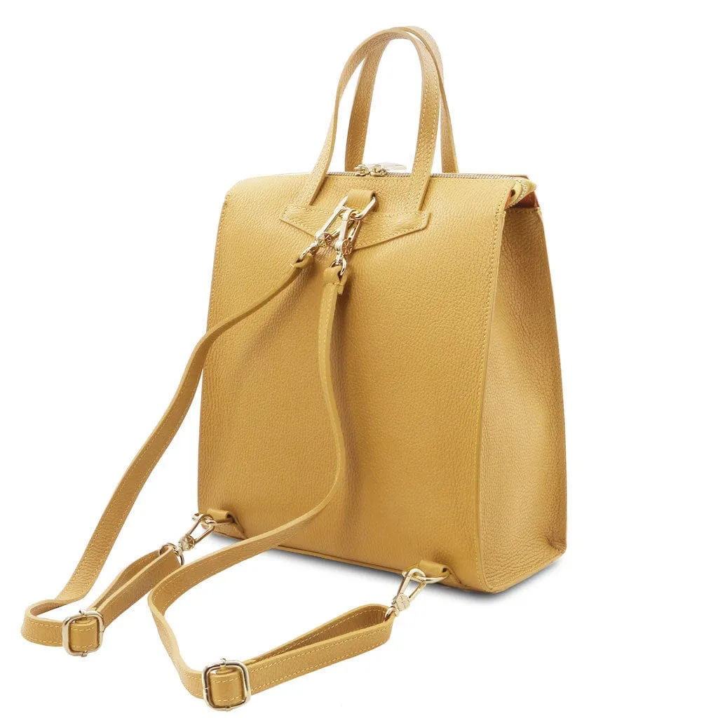 TL Bag - Italian Leather Convertible Backpack | TL142211