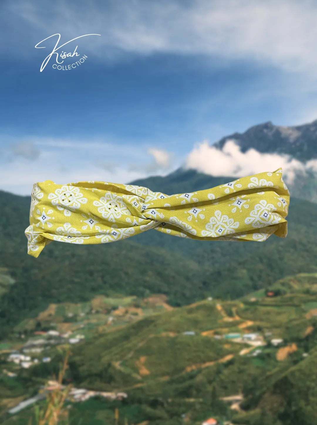 Turban Headband - Laing Mustard