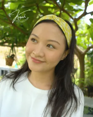 Turban Headband - Laing Mustard