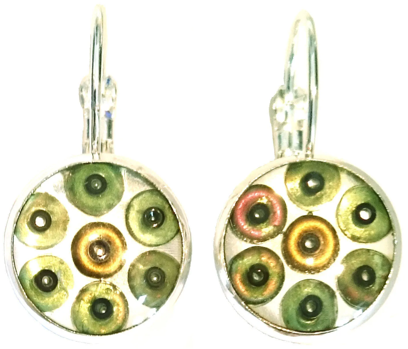 Venus - silver plated earrings